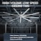 Iliving iLiving 96-Inch, 8 feet HVLS 9 Blades BLDC Big Ceiling Fan, Reversible, 12312 CFM with IR Remote ILG8HVLS96 - alternate 7